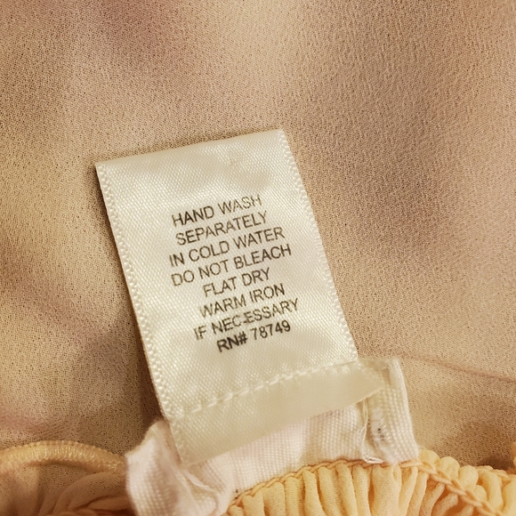 Wet Seal Boho Dress Ruffle Tiered Sleeveless Cream babydoll dress Medium - Picture 13 of 13